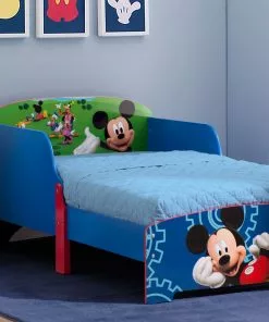 Delta Children Mickey Mouse Wood Toddler Bed