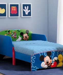 Delta Children Mickey Mouse Wood Toddler Bed