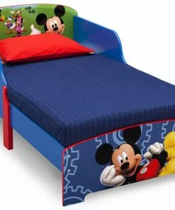 Delta Children Mickey Mouse Wood Toddler Bed 9 Delta Children Mickey Mouse Wood Toddler Bed