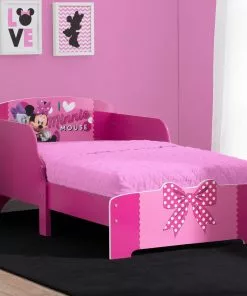 Delta Children Minnie Mouse Wood Toddler Bed