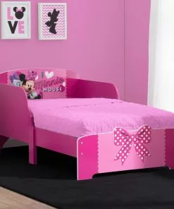Delta Children Minnie Mouse Wood Toddler Bed