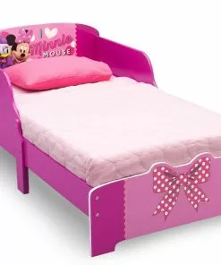 Delta Children Minnie Mouse Wood Toddler Bed 8 Delta Children Minnie Mouse Wood Toddler Bed