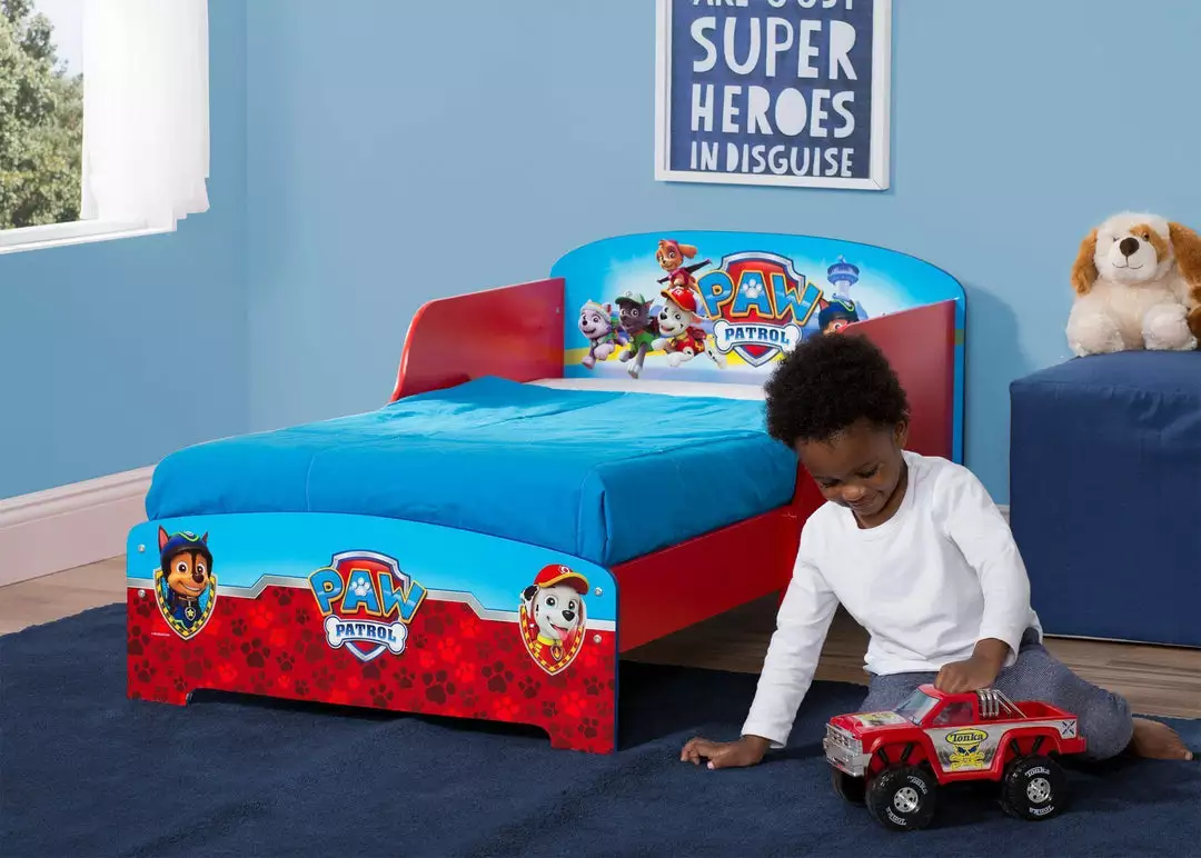 Delta Children PAW Patrol Wood Toddler Bed 4 Delta Children PAW Patrol Wood Toddler Bed