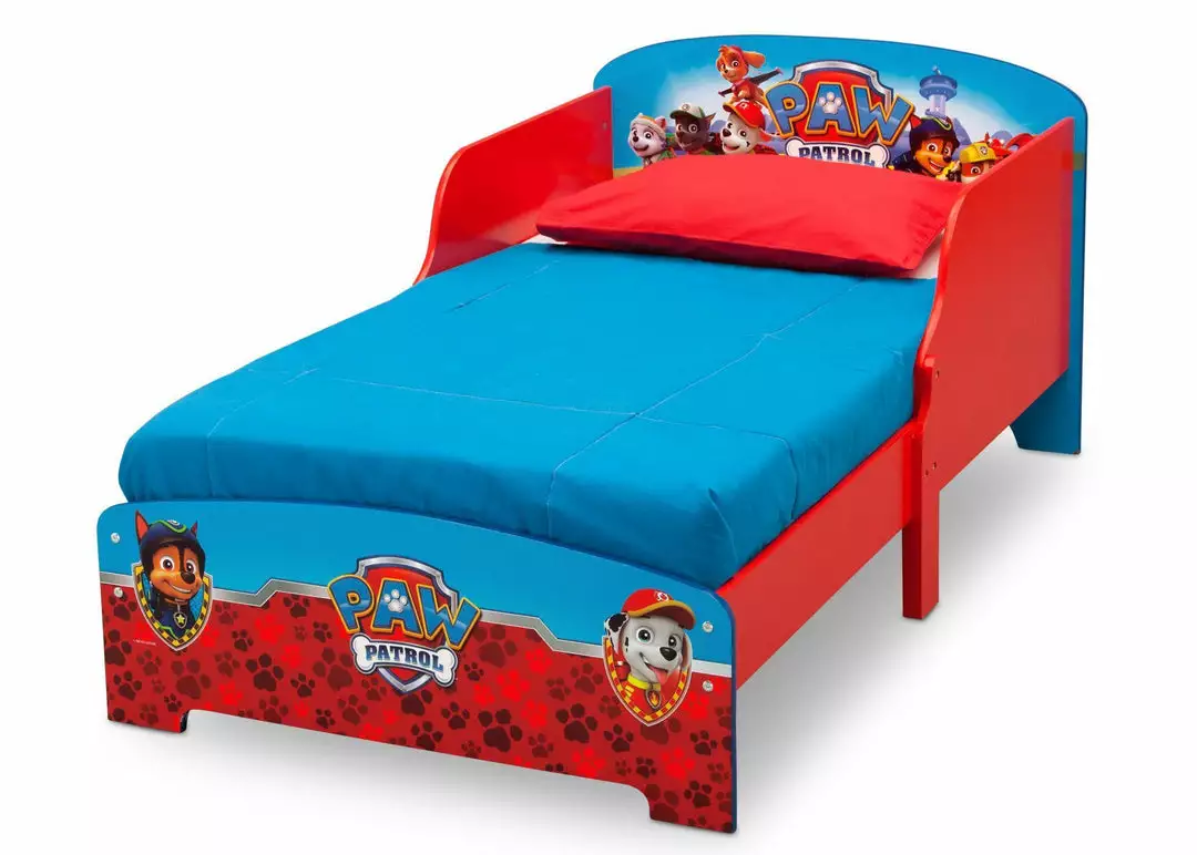 Delta Children PAW Patrol Wood Toddler Bed 6 Delta Children PAW Patrol Wood Toddler Bed