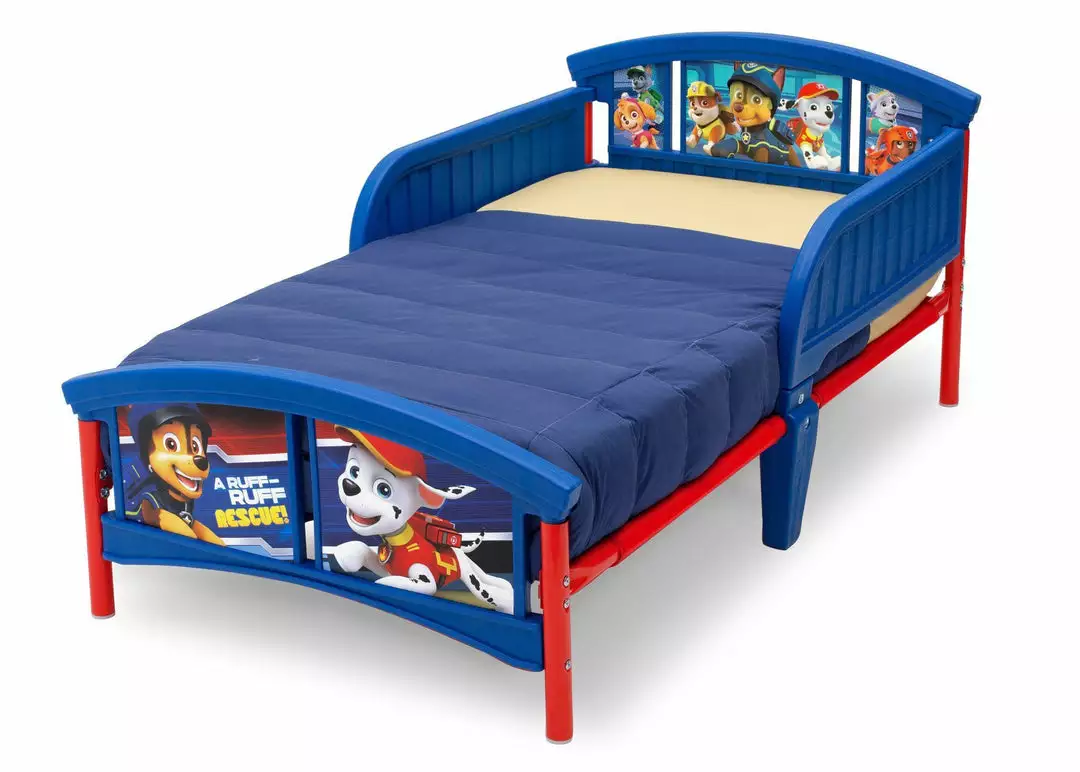 Delta Children PAW Patrol Plastic Toddler Bed 7 Delta Children PAW Patrol Plastic Toddler Bed