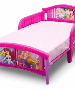 Delta Children Princess Plastic Toddler Bed Toddler Beds