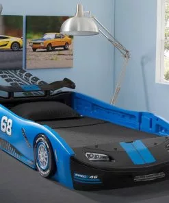 Delta Children Twin Beds & Headboards Turbo Race Car Twin Bed