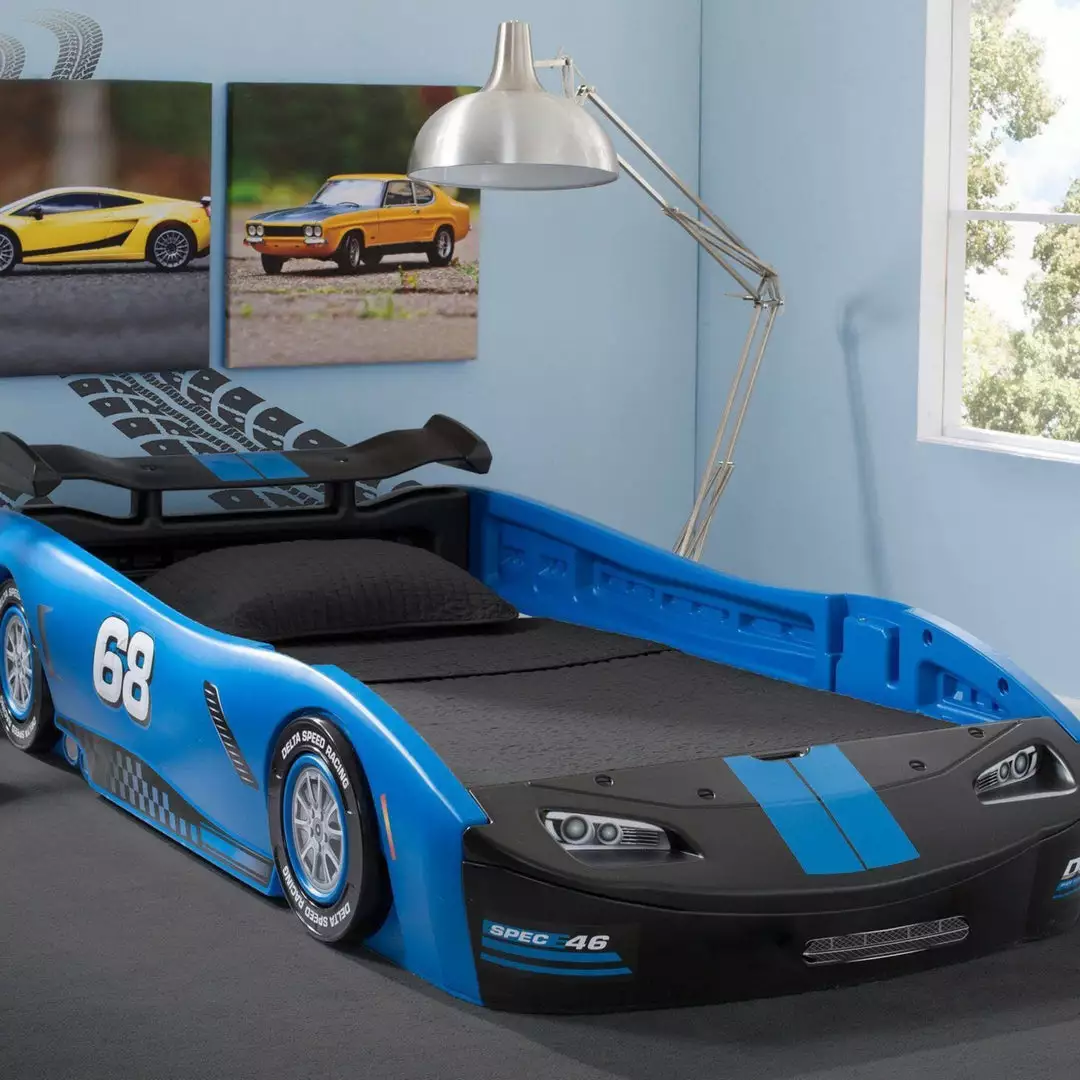 Delta Children Twin Beds & Headboards Turbo Race Car Twin Bed 3 Delta Children Twin Beds & Headboards Turbo Race Car Twin Bed