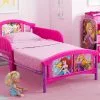 Delta Children Princess Plastic Toddler Bed Toddler Beds