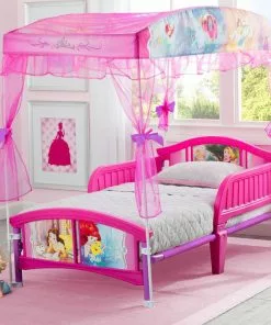 Delta Children Princess Canopy Toddler Bed Sale
