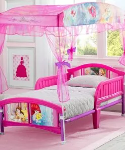 Delta Children Princess Canopy Toddler Bed Sale
