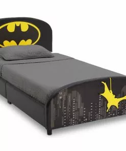 Delta Children Batman Upholstered Twin Bed