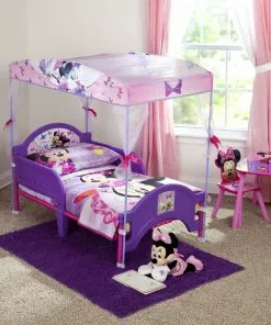Delta Children Toddler Beds Minnie Mouse Toddler Canopy Bed