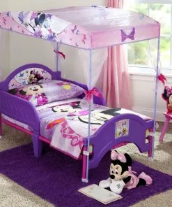 Delta Children Toddler Beds Minnie Mouse Toddler Canopy Bed