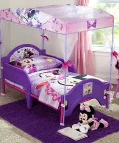 Delta Children Toddler Beds Minnie Mouse Toddler Canopy Bed