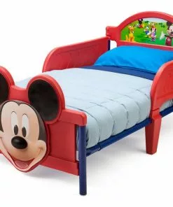 Delta Children Mickey Mouse Plastic 3D Toddler Bed