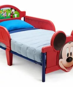 Delta Children Mickey Mouse Plastic 3D Toddler Bed