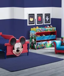 Delta Children Mickey Mouse Plastic 3D Toddler Bed