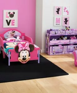 Delta Children Toddler Beds Minnie Mouse Plastic 3D Toddler Bed