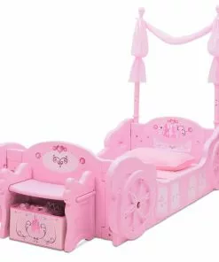 Delta Children Twin Beds & Headboards Princess Carriage Convertible Toddler-to-Twin Bed 10 Delta Children Twin Beds & Headboards Princess Carriage Convertible Toddler-to-Twin Bed