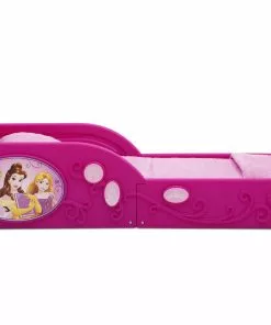 Delta Children Princess Deluxe Toddler Bed With Attached Guardrails Toddler Beds