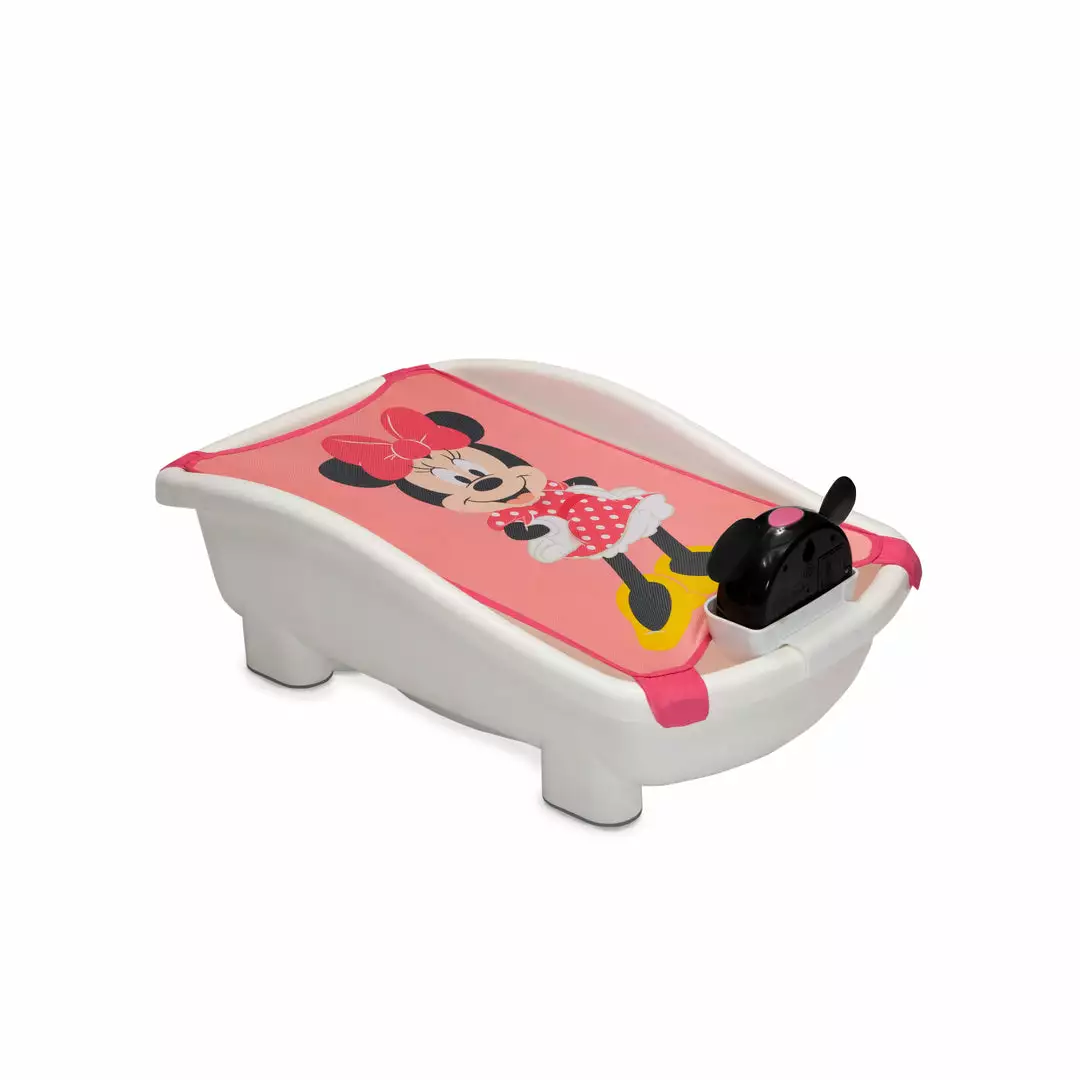 Delta Children Disney Minnie Mouse My First Bubble Bath – 3-in-1 Newborn To Toddler Bathtub With Sling And Bubble Blower 6 Delta Children Disney Minnie Mouse My First Bubble Bath – 3-in-1 Newborn To Toddler Bathtub With Sling And Bubble Blower