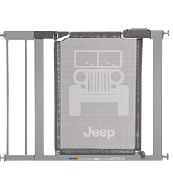 Jeep Adjustable Baby Safety Gate - Easy Fit Pressure Mount Design With Walk-Through Door Sale