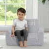 Delta Children Personalized Cozee Flip-Out Sherpa 2-in-1 Convertible Chair To Lounger For Kids What's New