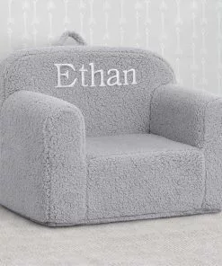 Delta Children Personalized Cozee Sherpa Chair For Kids
