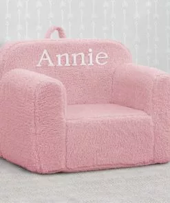 Delta Children Personalized Cozee Sherpa Chair For Kids