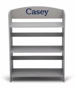 Delta Children Personalized 3-Shelf Wood Bookshelf
