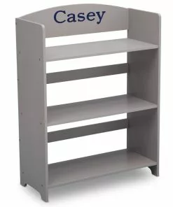 Delta Children Personalized 3-Shelf Wood Bookshelf