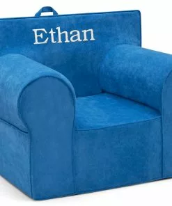 Delta Children Personalization Personalized XL Cozee Foam Chair For Kids - Our Largest Chair