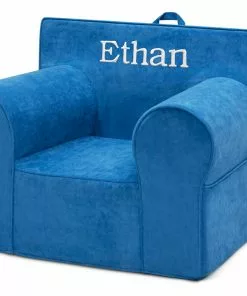 Delta Children Personalization Personalized XL Cozee Foam Chair For Kids - Our Largest Chair