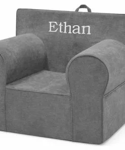 Delta Children Personalization Personalized XL Cozee Foam Chair For Kids - Our Largest Chair