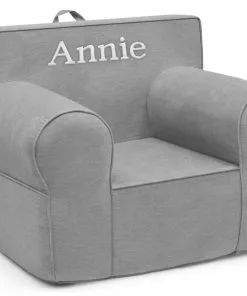 Delta Children Personalization Personalized XL Cozee Foam Chair For Kids - Our Largest Chair