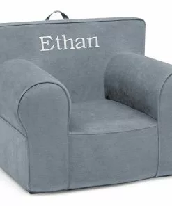 Delta Children Personalization Personalized XL Cozee Foam Chair For Kids - Our Largest Chair