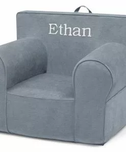 Delta Children Personalization Personalized XL Cozee Foam Chair For Kids - Our Largest Chair