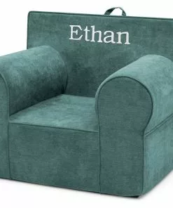 Delta Children Personalization Personalized XL Cozee Foam Chair For Kids - Our Largest Chair