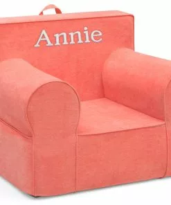 Delta Children Personalization Personalized XL Cozee Foam Chair For Kids - Our Largest Chair