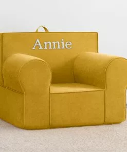 Delta Children Personalization Personalized XL Cozee Foam Chair For Kids - Our Largest Chair