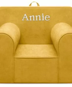 Delta Children Personalization Personalized XL Cozee Foam Chair For Kids - Our Largest Chair