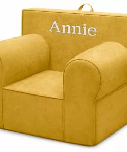 Delta Children Personalization Personalized XL Cozee Foam Chair For Kids - Our Largest Chair