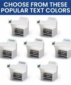 Delta Children Personalized Chair Desk With Storage Bin