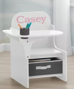Delta Children Personalized Chair Desk With Storage Bin