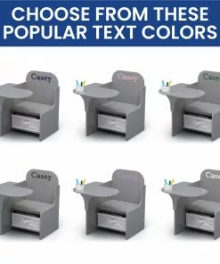 Delta Children Personalized Chair Desk With Storage Bin
