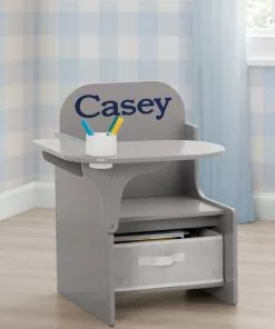 Delta Children Personalized Chair Desk With Storage Bin