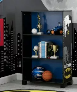 DC Comics Batman Deluxe 3-Shelf Bookcase Storage