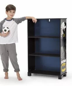 DC Comics Batman Deluxe 3-Shelf Bookcase Storage