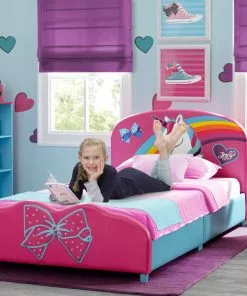Delta Children Twin Beds & Headboards JoJo Siwa Upholstered Twin Bed